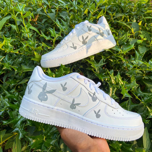 Reflective Bunny Custom AF 1s